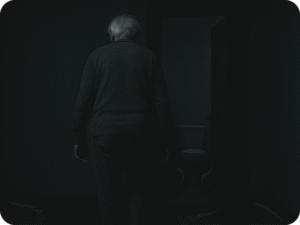 dark walk to bathroom